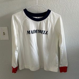 Madewell White Longsleeve